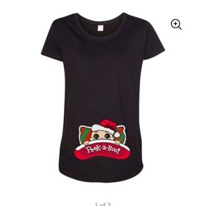 Pregnancy photoshoot pic a boo tshirt